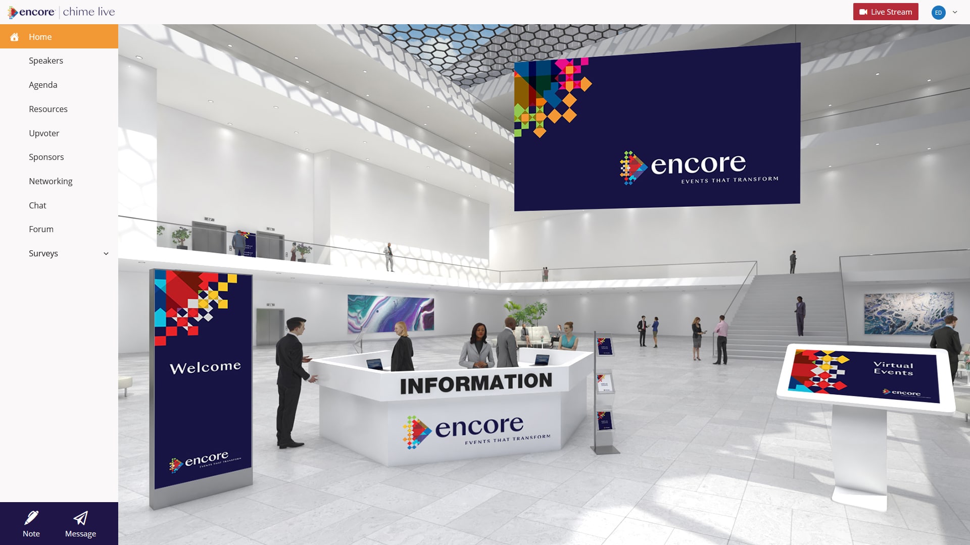 Chime Live™ Engagement PlatformAnywhere Provide a Choreographed