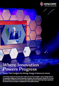 Free download - Mining Energy Resources Events Guide. Where innovation powers progress (1) _ by Encore Event Technologies